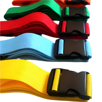 Adjustable Luggage Straps (Pack of 2, with 7 colours available)