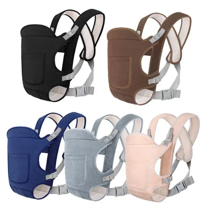 4-in-1 Ergonomic Baby Carrier – Breathable Newborn to Toddler Support