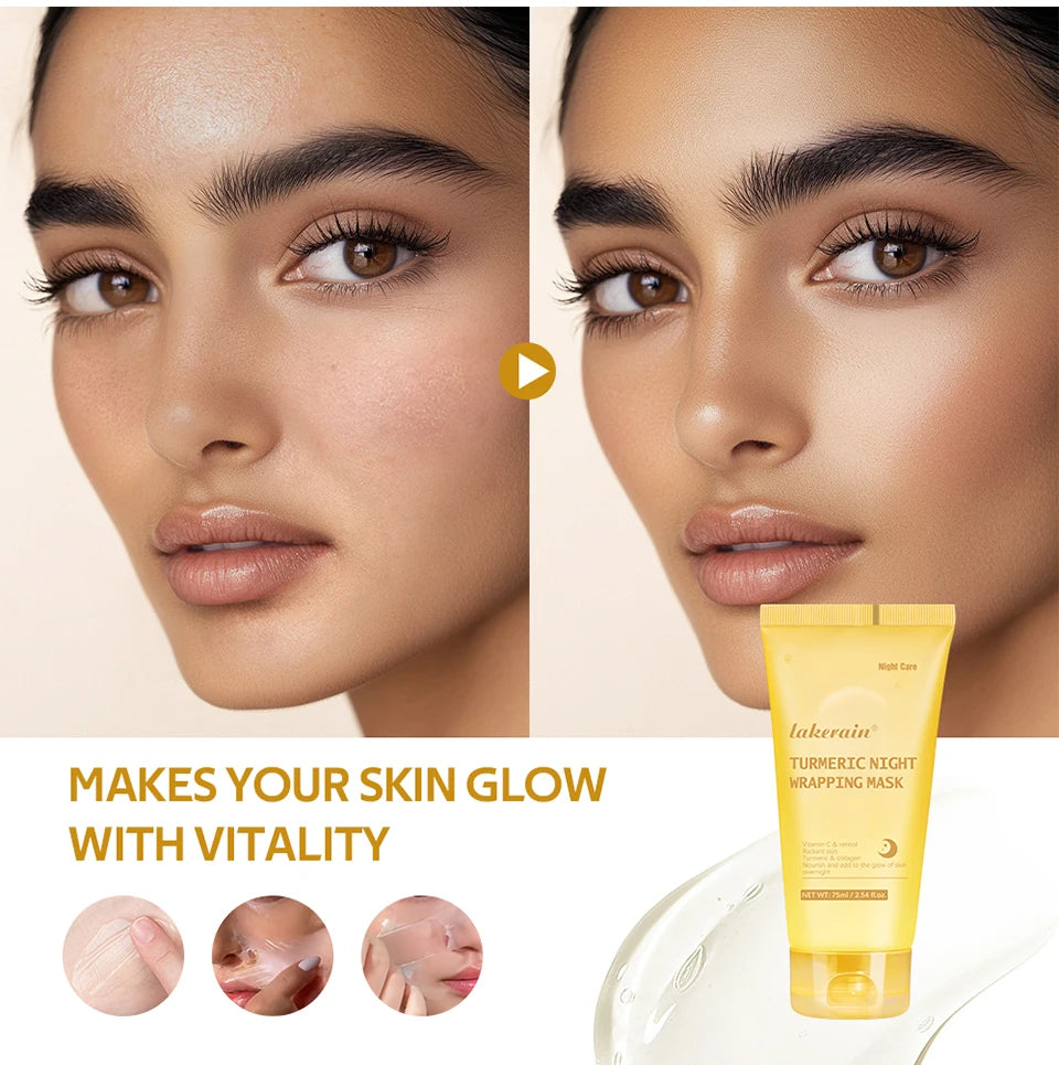 Korean Collagen Overnight Peel-Off Mask – Hydrating & Firming Skin Treatment