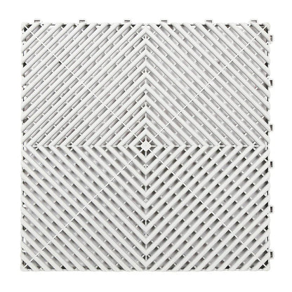 Vented Plastic Garage Floor Tile