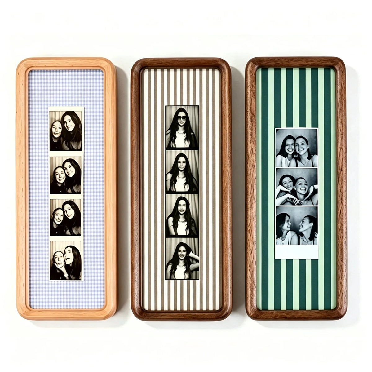 Wooden Photo Booth Strip Picture Frame