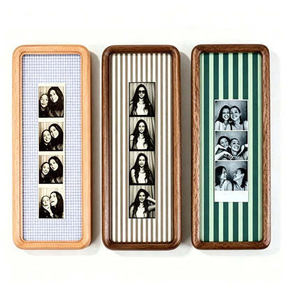 Wooden Photo Booth Strip Picture Frame