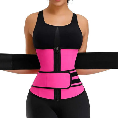 Fitness Waist Trainer – Slimming & Support Sweat Band