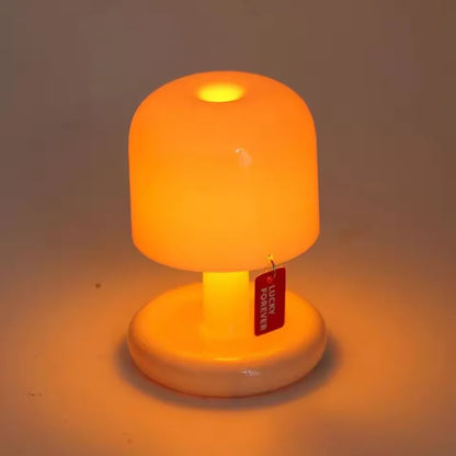 Mini Sunset Mushroom Night Light – USB Rechargeable LED Table Lamp