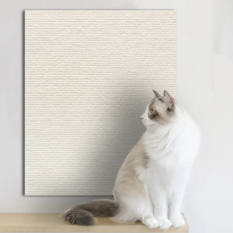 Self-Adhesive Cat Scratching Mat – Trimmable Furniture & Wall Protector