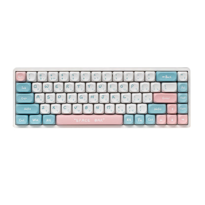 RGB Mechanical Gaming Keyboard – 68 Keys, Hot-Swappable, Wireless