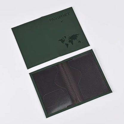 Passport Wallet – PU Leather Travel Organiser & Card Holder