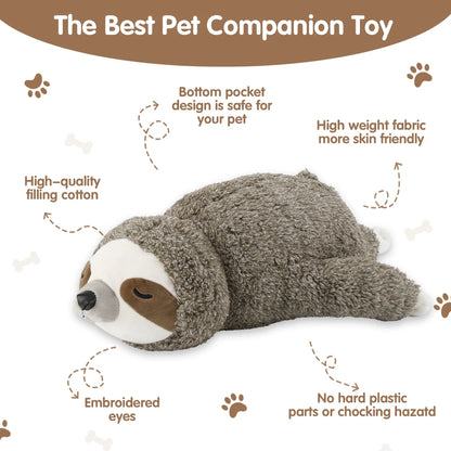 Heartbeat Puppy Comfort Toy – Plush Dog Sleep Aid & Anxiety Relief Toy