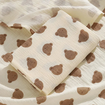Cotton Muslin Baby Swaddle Blanket – 100 x 100cm Newborn Receiving Blanket