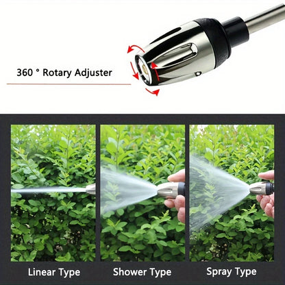 High-Pressure Garden Hose Spray Gun – Multi-Purpose Car Wash & Foam Cleaning Nozzle