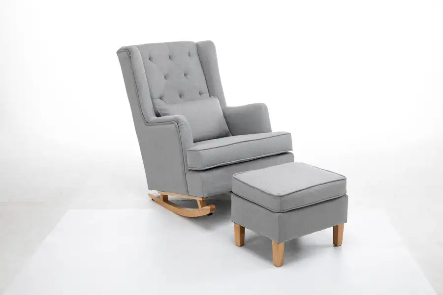 Neeva Nursing Chair and Footrest Combo - Babyonline