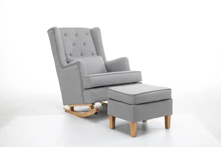 Neeva Nursing Chair and Footrest Combo - Babyonline