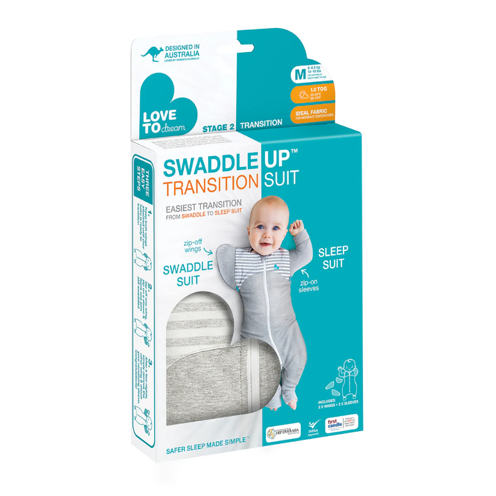 Love To Dream - Swaddle Up Transitional Suit 1.0 Tog