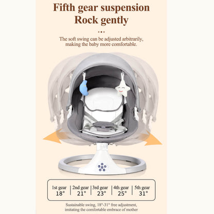 Electric Baby Swing with Dining Table – Multi-Functional Design