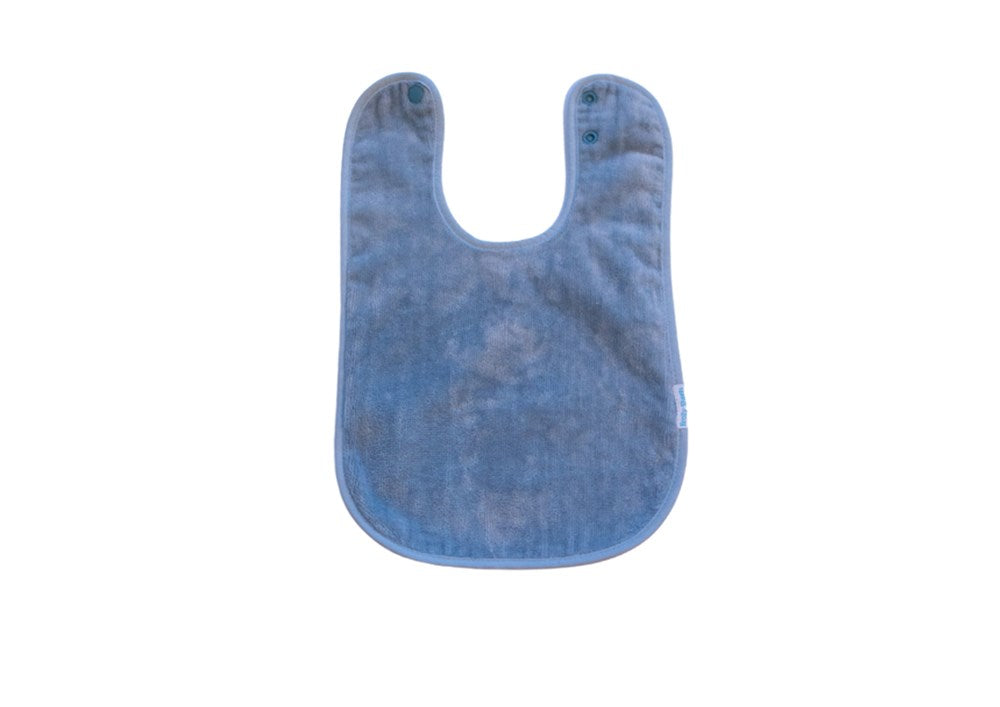 Extra Absorbent Snaps Toddler Bib by Brolly Sheets – Pink or Blue