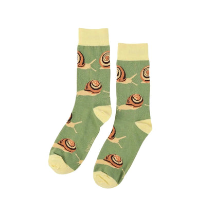 Save the Snail Bamboo Socks