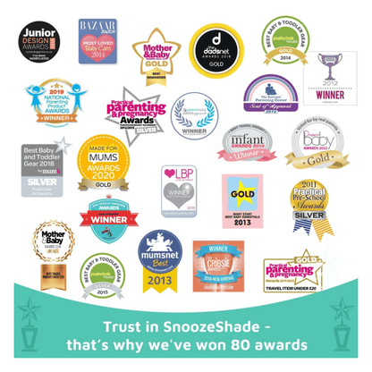 Snoozeshade Plus Extra Shade for Strollers Awards