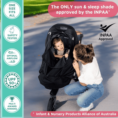Snoozeshade Plus Extra Shade for Strollers 