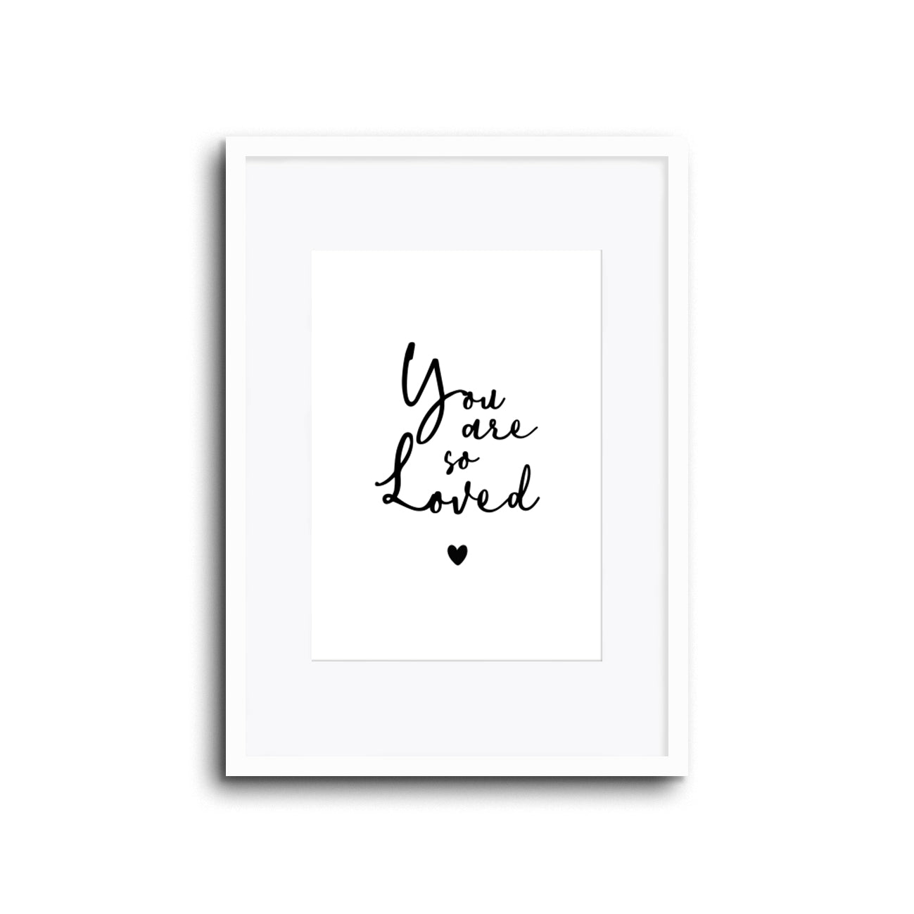 Wall Print |  You Are So Loved