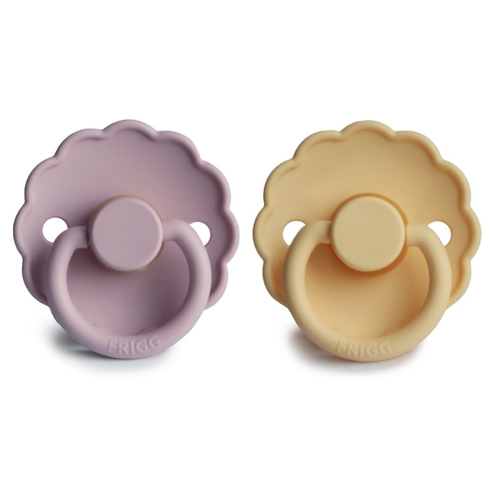 Frigg - Silicone Daisy Pacifier Twin Pack