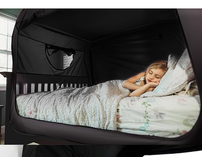 Pop Up Bed Tent Bed Canopy Shelter Cabin Indoor Privacy