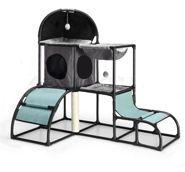 Cat Tree Tower Post Scratcher Scratching Condo Play House