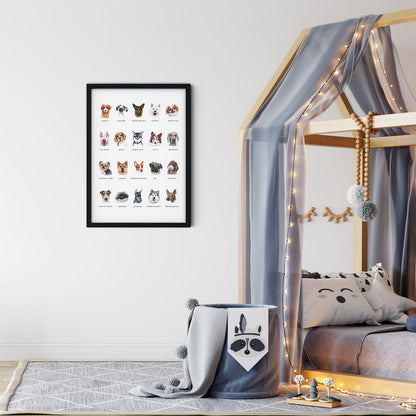 Wall Print |  Dogs
