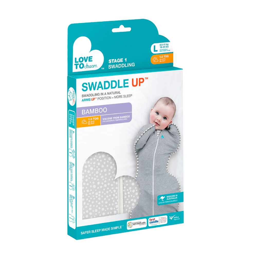Love To Dream - Swaddle Up 1.0 Tog Bamboo
