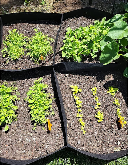 60x60x30CM Vegetable Planting Bag Fabric Raised Bed Garden Plant Flower Grow Bag