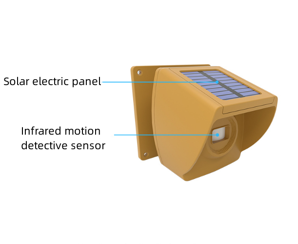 Solar Driveway Alarm Wireless Outdoor Motion Sensor & Detector Driveway Alert System - salelink.co.nz