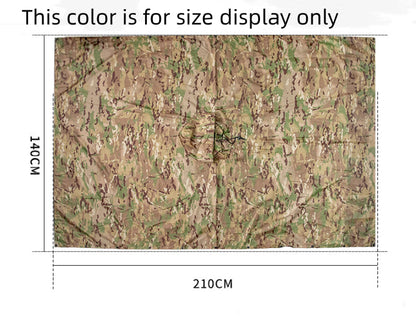 Rain Poncho Hooded Waterproof Raincoat