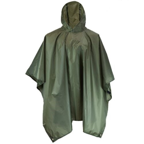 Rain Poncho Hooded Waterproof Raincoat