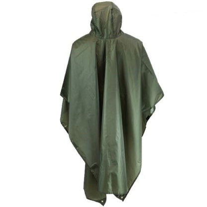 Rain Poncho Hooded Waterproof Raincoat