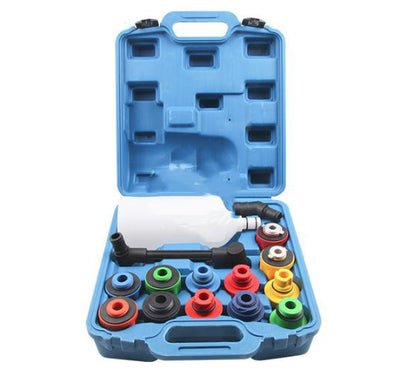 15PC Oil Funnel and Adapter Engine Oil Filler Set