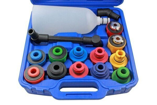 15PC Oil Funnel and Adapter Engine Oil Filler Set