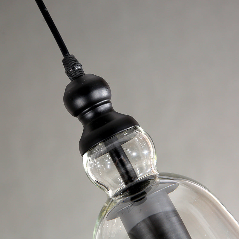 Glass Bell Pendant Hanging Light Lamp Vintage - salelink.co.nz