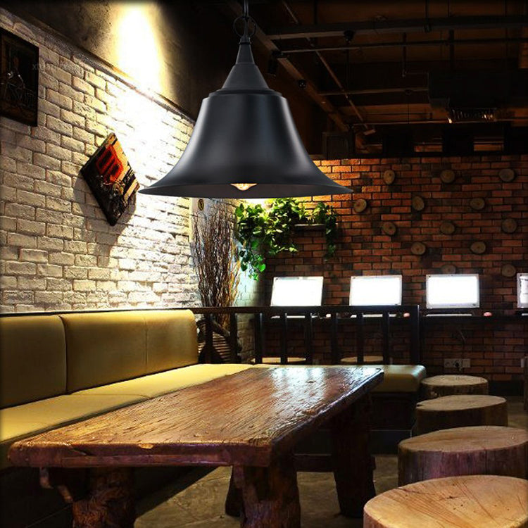 Industrial Pendant Light Hanging Ceiling Lamp Metal Black - salelink.co.nz