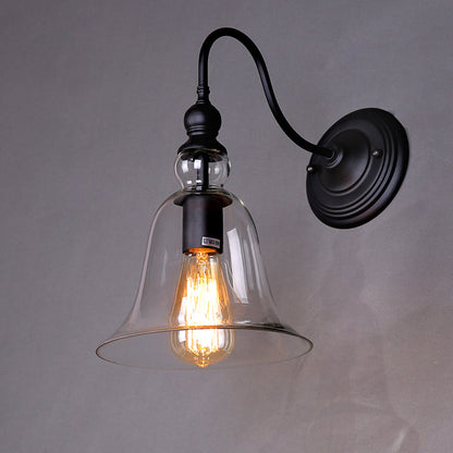 Glass Wall Light Vintage Lighting Bathroom Sconce Lobby Lamp - salelink.co.nz