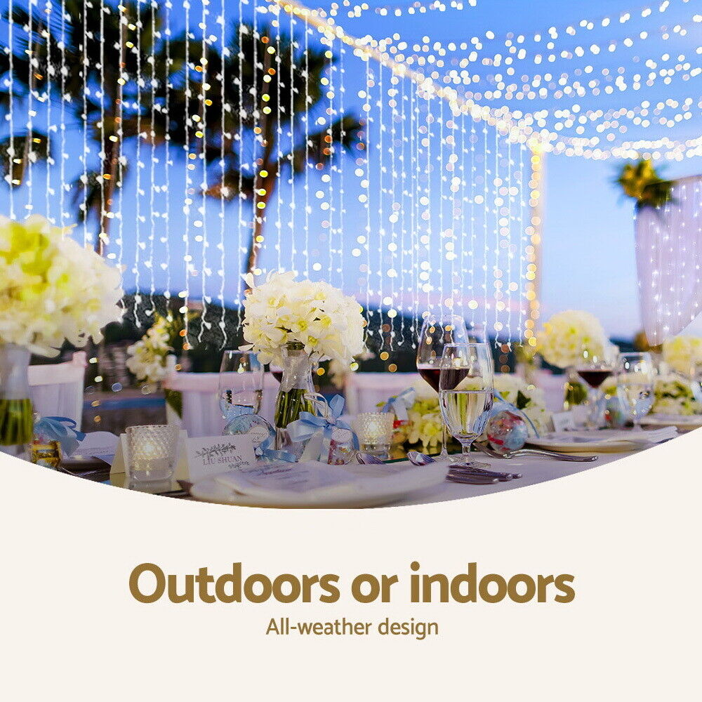 6x3M Curtain String Lights