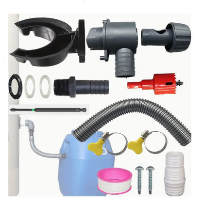 16PCS Rainwater Harvesting System Kit