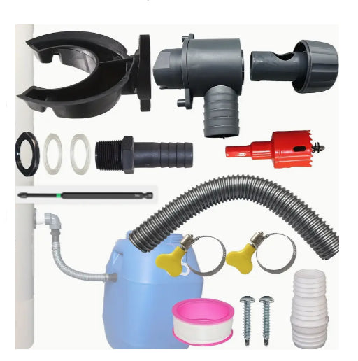 16PCS Rainwater Harvesting System Kit