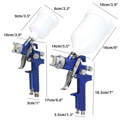 2PCS Paint Spray Gun Kit - salelink.co.nz