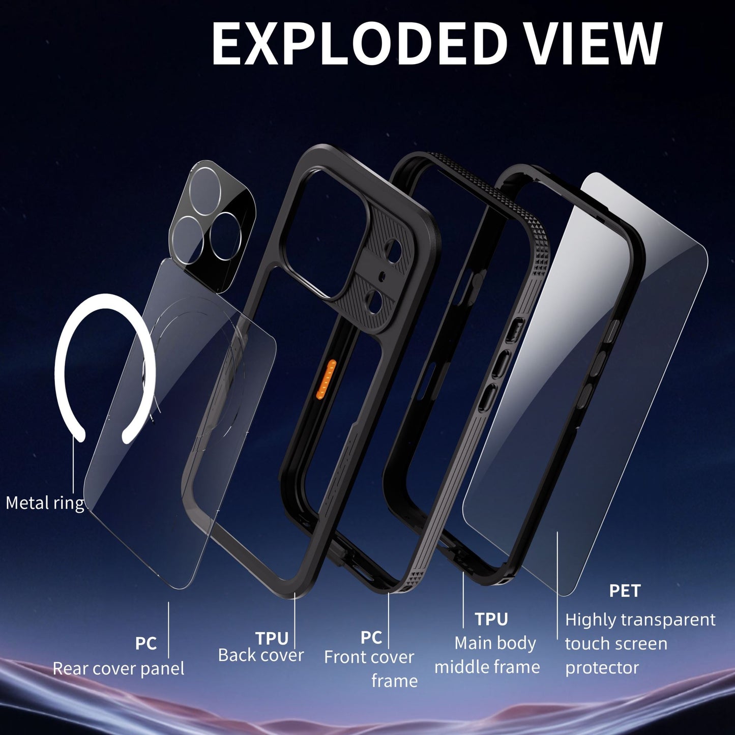 iPhone 17 Pro Waterproof Case