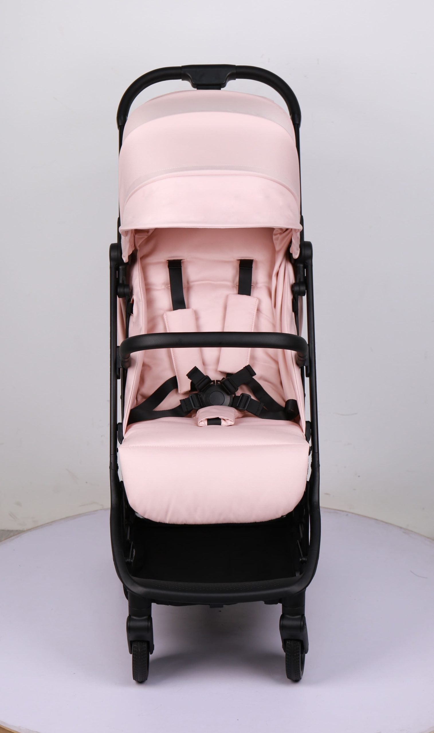 Travel Pram – AirGo Lightweight Stroller with ISOFIX Booster Seat (Pink) - image 4