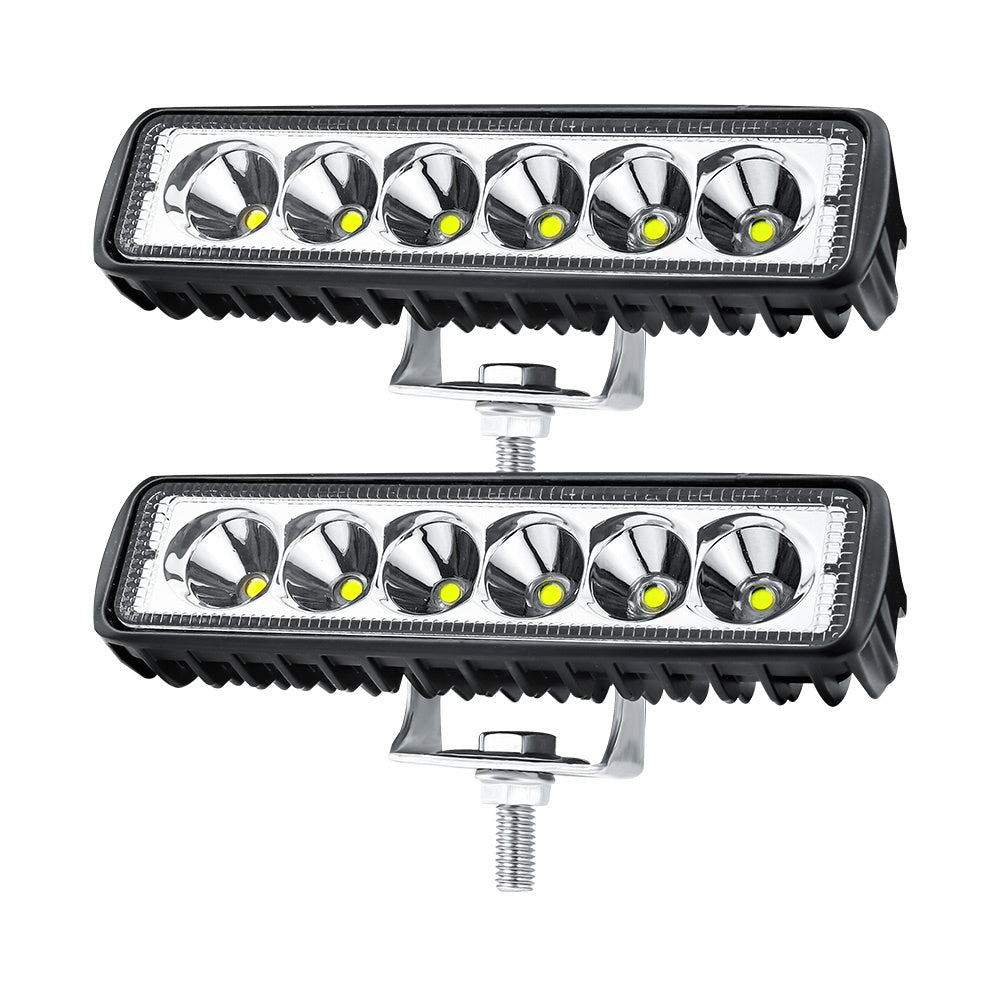 2pcs 6-Inch 10W LED Work Lights, Spotlight Off-Road LED Pods