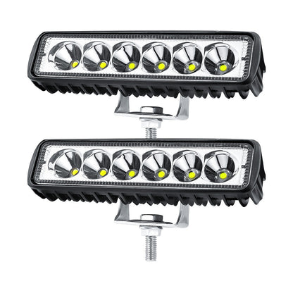 2pcs 6-Inch 10W LED Work Lights, Spotlight Off-Road LED Pods