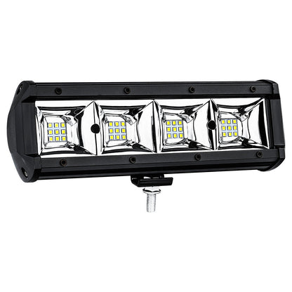 Pair 22.86cm White LED Spot Light Bar