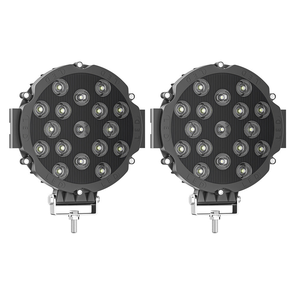 7-Inch Circular LED Spot Light Bars