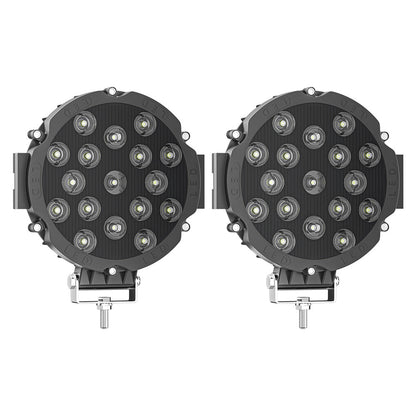 7-Inch Circular LED Spot Light Bars