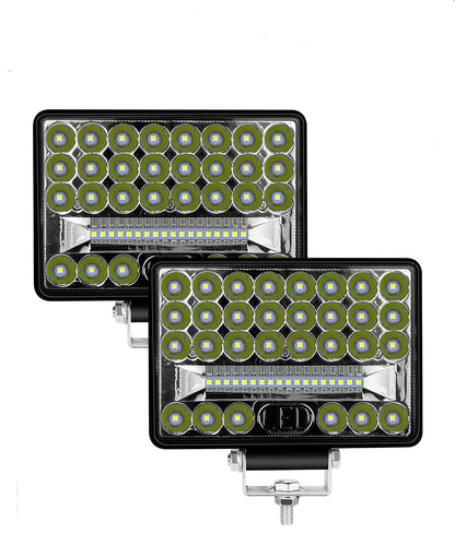 2PCS Led Work Light 5inch Flood Spot Light 23W 6500K